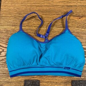 U10 - Marika Teal and Purple Sports Bra